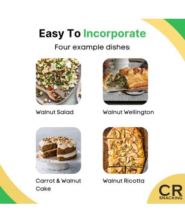 Chopped Walnuts Raw 1kg (4-8mm) - Walnuts nibbed 1kg | Walnut Nibbed Vegan Snacks | Healthy Sugar Free Gluten Free Snacks I Walnuts small pieces I Walnuts For baking - Buy Online on SooperMarket.com