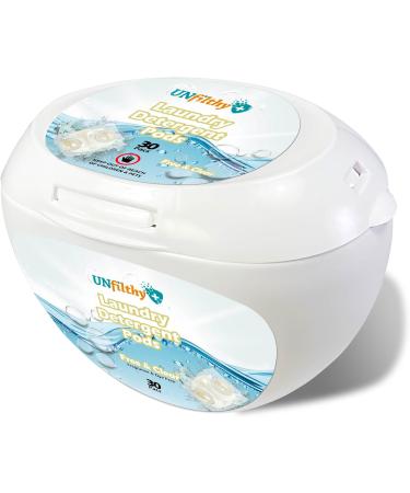 UNfilthy Concentrated Unscented Laundry Pacs - 30 Count | Eco-Friendly & International Shipping - Buy Online on SooperMarket.com