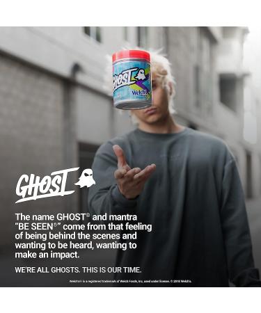 GHOST Amino - Warheads Sour Green Apple 20 Servings - Essential Amino Acid Supplement for Hydration & Recovery - Vegan & Gluten-Free - Buy Online on SooperMarket.com