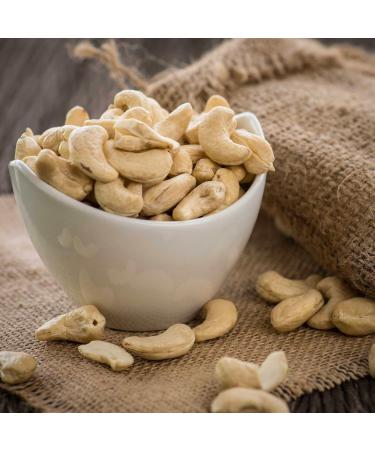 Organic Cashew Nuts - Source of Protein High Fibre Raw Vegan GMO-Free Certified Organic - No Additives or Preservatives - Nutritious and Delicious - Thames Organic 500g Cashews 500g - Buy Online on SooperMarket.com