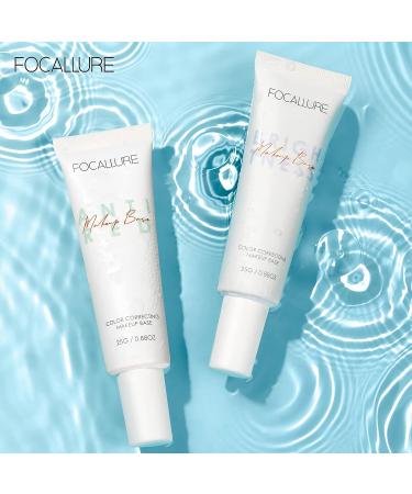 FOCALLURE Blurmax Pore-Minimizing Face Primer - Lightweight, Mattifying, Skin Correcting | All-Day Wear, Controls Shine, Hydrating - Greenv - Buy Online on SooperMarket.com