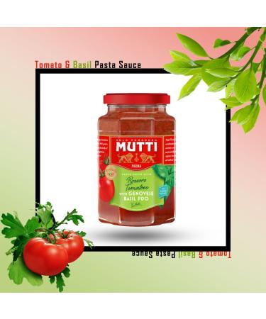 Mutti Pasta Sauce Pick N Mix - Choose From 4+ Flavours | Tomato-Basil Tomato-Parmesan Tomato-Chilli Tomato-Grilled Vegetables Flavors - Authentic Taste of Italy| 5 Pack (400g each) - Buy Online on SooperMarket.com