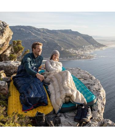 Naturehike 1.26lbs Ultralight 800 Fill Power Goose Down Sleeping Bag - Compact & Lightweight Envelope Sleeping Bag for Hiking/Camping - Dark Blue - Buy Online on SooperMarket.com