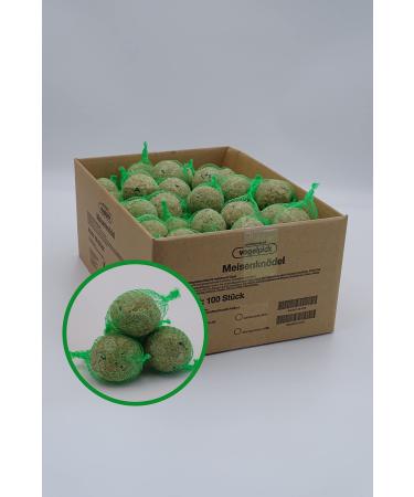 2 x 100 pieces of fat balls with net from Futterbauer