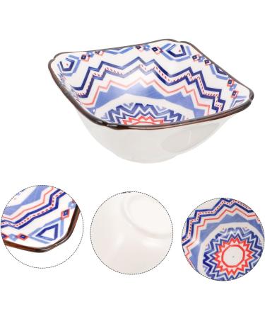 Zerodeko 4pcs Sauce Dish Pasta Plates Dip Bowls Saucer Plates Container for Food Ceramic Dipping Dish Snack Dish Salad Containers Wasabi Sauce Bowls Ceramics Vintage Seasoning - Buy Online on SooperMarket.com