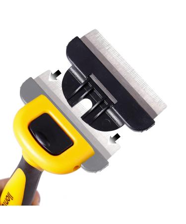 Premium LionTo Undercoat Brush for Dogs | Dog Grooming Comb & Narrow Undercoat Brush - Buy Online on SooperMarket.com
