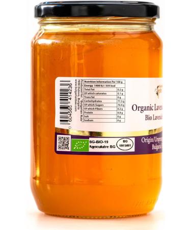 900 g Organic Raw Lavender Blossom Bee Honey - Buy Online on SooperMarket.com