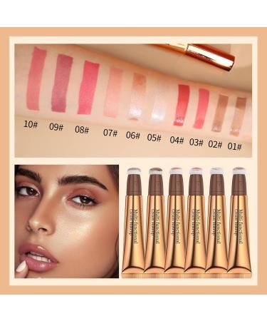 Ofanyia Liquid Highlighters & Blush Contour Set - 3-Piece Fair to Medium with High Opacity Creamy Formula & Pillow Applicator - Buy Online on SooperMarket.com