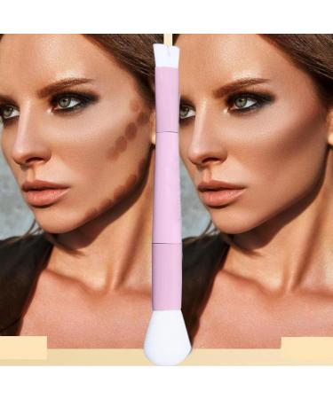 Nose Contour U Shaped Makeup Brush | 2 in 1 Soft Dual End Sculpting Brush - International Shipping Available - Buy Online on SooperMarket.com