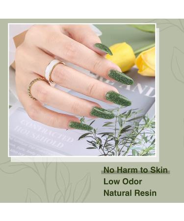 Aokitec 60ml Diamond Green Nail Extension Gel | UV Polish for DIY & Salon Use | Acrylic False Nails & Nail Design - Buy Online on SooperMarket.com