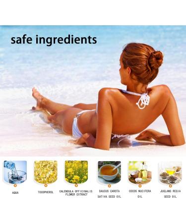 Tanning Cream Natural Sun Tanning Lotion for Bronzing Melanogenic Cream Intensive Tanning Luxe Gel Tanning Cream Effective in Solarium and Outdoors Achieve a Natural Tan (150 g) - Buy Online on SooperMarket.com