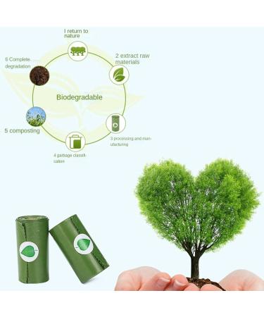 Degradable Pet Garbage Bag Cat and Dog Feces Garbage Bag Scented Poop Bag Poop Bag Dispenser lvse 4juandaifenpeiqi - Buy Online on SooperMarket.com