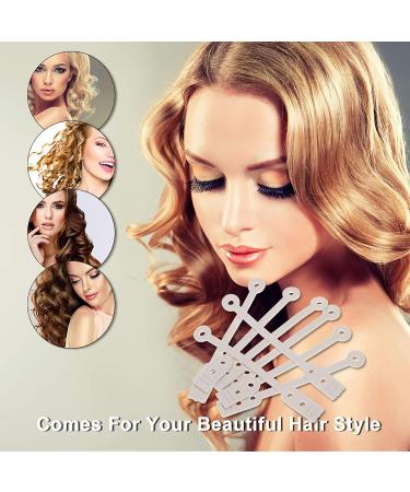 Zroven 50 Pieces Reusable Cold Wave Stars - Salon Perm Tools for Perfect Curls | International Shipping - Buy Online on SooperMarket.com