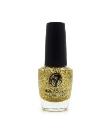 W7 Cosmetics Nail Polish Number 6 Gold Dazzle 15 ml