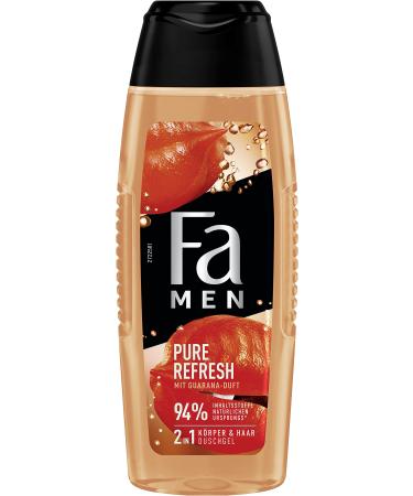 Fa Men 2-in-1 Body & Hair Shower Gel Pure Refresh with Guarana Fragrance 250 ml