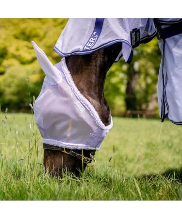 Horseware Amigo Fly Mask Size:Small Pony Color:Lavender Small Pony Lavender