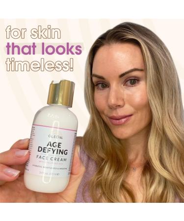 Hydrating Face Cream for Women | Day & Night Moisturizer with Hyaluronic Acid | Perfect for Dry Skin - 3.4oz - Buy Online on SooperMarket.com