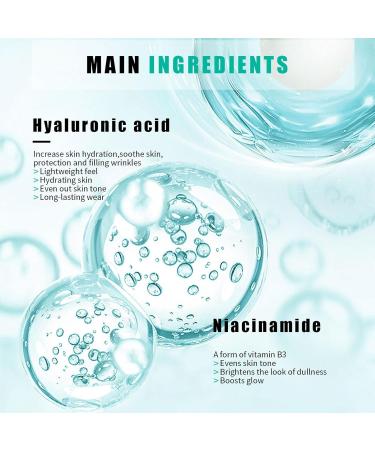 Hydrating Face Primer | Makeup Gel Base for Invisible Pores - 24ml Invisible Pores and Foundation Daily Hydrating Facial Moisturizer for All Skin Types Pologmase 02#pink - Buy Online on SooperMarket.com