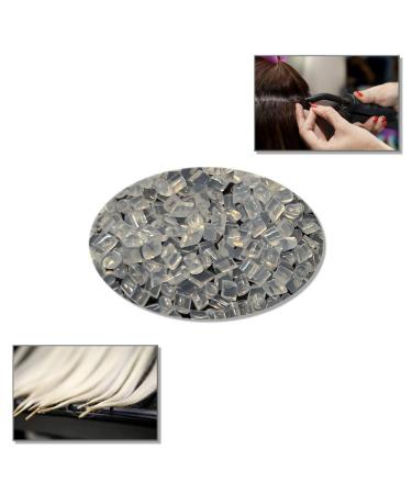 Kiara World Clear Italian Keratin Fusion Glue Beads Pellets Granules Transparent Tips for I/Tip Hair Extensions 25g - Buy Online on SooperMarket.com