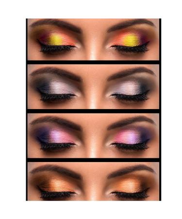 Alayna 120-Color Eyeshadow Palette - Matte, Shimmer & Metallic with Free Cosmetic Bag | Perfect for Women & Girls - Buy Online on SooperMarket.com