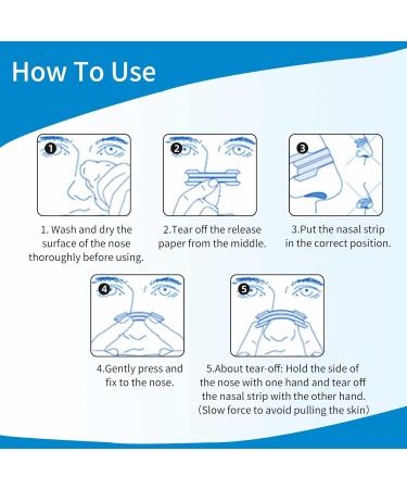 10 PCS Nasal Strips - Reduce Snoring & Improve Sleep - Instantly Relieve Nasal Congestion - 66*19mm - Buy Online on SooperMarket.com