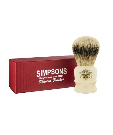Simpsons Chubby Super Badger Shaving Brush (Chubby CH3 Super)