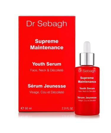 Dr Sebagh Supr me Maintenance Youth Serum AWARD WINNER - Anti Aging Serum - Hydrating Collagen Atioxidant Silk Serum Face - Youth Renewal Firming Serum for Dark Spots on Face & Neck (2 fl. Oz.)