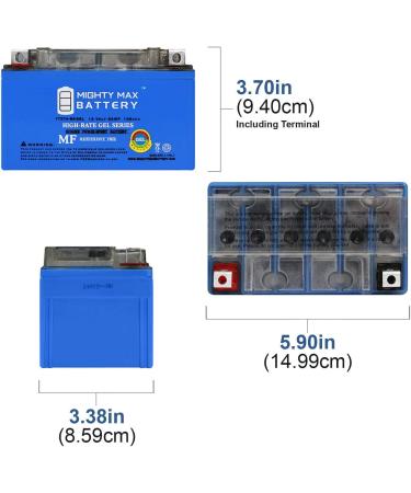 Mighty Max Battery YTX7A-BS Gel Battery Replacement for Buddy 125 Vino 125 & People S - International Shipping Available - Buy Online on SooperMarket.com