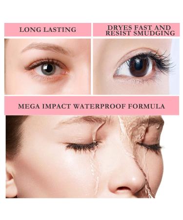 4D Silk Fiber Lash Mascara - Waterproof, Smudge-proof, Natural Thickening & Lengthening Formula - Long-lasting & Easy to Remove - 1 Count - Buy Online on SooperMarket.com