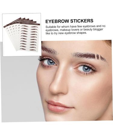 Baluue 36 Pcs Eyebrow Stickers Brow Shaper Makeup Stickers 4d Broken Eyebrows Hair 6 Transfer Paper - Buy Online on SooperMarket.com