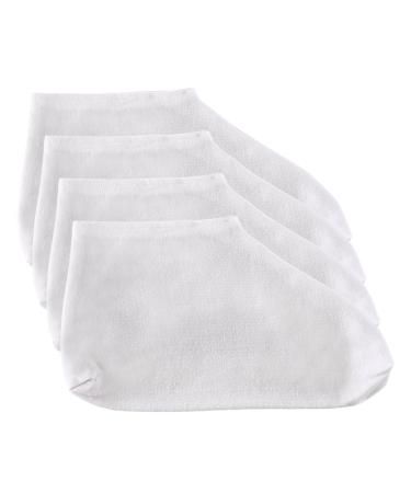 Moisturizing Cotton Foot Spa Socks - 2 Pairs for Dry Skin & Calluses | Perfect Cosmetic Care - Buy Online on SooperMarket.com