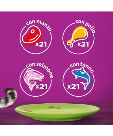 Buy Whiskas Junior & Adult 1+ Poultry Selection in Jelly - 84 & 168 Packs - International Shipping Available - Buy Online on SooperMarket.com