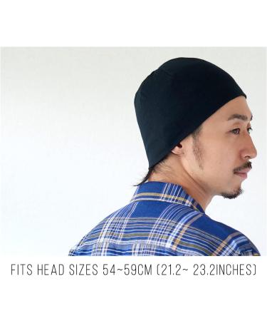 Organic Cotton Men's Beanie Hat - Short Chemo Headgear for Women Dark Gray Cycling Support Cap - Buy Online on SooperMarket.com