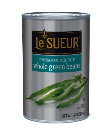 Le Sueur Premium Select Whole Green Beans, 14.5 Ounce (Pack of 12)