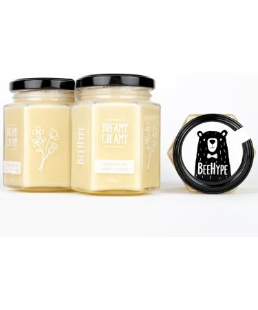 BeeHype - Dreamy Creamy 100% Pure Raw Natural Creamed Set Honey with Natural Enzymes Vitamins Minerals and Antioxidants 6 x 230g Dreamy Creamy Pack of 6 - Buy Online on SooperMarket.com