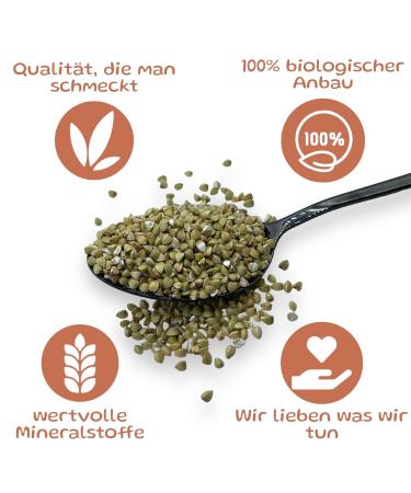 Premium Organic Buckwheat 3000g | Natural Health Power | Sustainably Grown Superfood - Buy Online on SooperMarket.com
