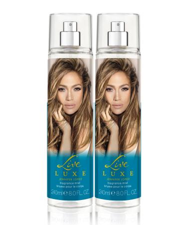 Jennifer Lopez Live Luxe Body Mist 240ml (8fl oz) Duo Pack (2 Pack) Live Luxe 8.00 Fl Oz (Pack of 2)