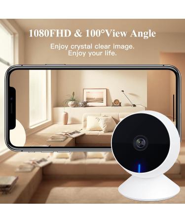 LAXIHUB 1080P Pet Camera 2 Pack Puppy Camera/Cam Indoor CCTV WiFi Camera Night Vision 2-Way Audio M1 2pc - Buy Online on SooperMarket.com