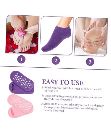 Beavorty 8 Pairs Gel Socks Vegetable Gel Household Commodity Miss - Buy Online on SooperMarket.com