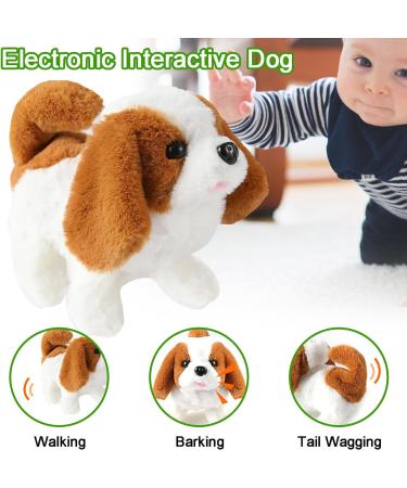 Barking Dog Toy for 1-3 Year Olds - Interactive Dog Toy for Kids - Perfect Birthday Gift for Boys and Girls Ages 2-5 - Buy Online on SooperMarket.com
