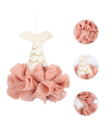 Beavorty Mermaid Tail Bath Loofah Sponge - Exfoliating Shower Sponge for Ultimate Skin Care - Buy Online on SooperMarket.com