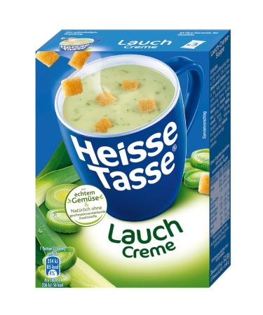 Erasco Hot Cup Leek Cream Soup 12-Pack | 36 Bags of 17.66g | International Shipping Available - Buy Online on SooperMarket.com