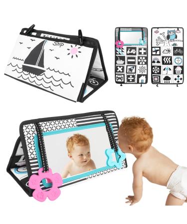 Contrast book baby soft baby books contrast toys baby baby book with mirror black and white book baby baby mirror fabric book baby for young girls baby party contrast book baby with mirror