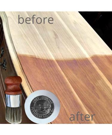 Furniture Salve For Leather Leather Furniture Salve And Brush Leather Scratch Remover Leather Restorer For Couches Multipurpose Cleaner And Polish Furniture Salve For Wood - Buy Online on SooperMarket.com