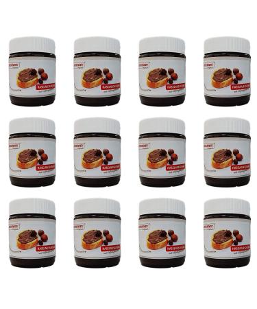Konzelmann s original - 12 x 250g hazelnut cream with erythritus - Delicious hazelnut cream made from high -quality ingredients that are ideal for the daily breakfast buffet 250 g (12 Pack)