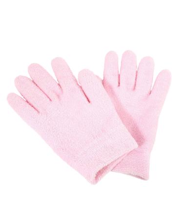Lukasz Moisturizing Gloves Gel Lining Cotton Glove with Essential Oils and Vitamins for Repair Eczema Dry Rough and Cracked Hands
