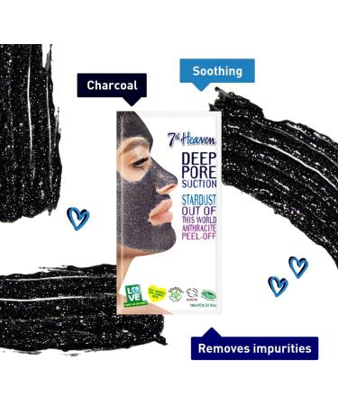 7th Heaven Deep Pore Suction Stardust Out Of This World Anthracite Peel-Off Mask 10ml - Buy Online on SooperMarket.com