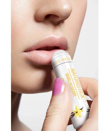 Naturistick 8-Pack Lip Balm Gift Set - Assorted Flavors - 100% Natural Ingredients - Made in USA - Best Beeswax Chapsticks for Dry Lips - Men, Women, Children - Variety 8 Count - Buy Online on SooperMarket.com