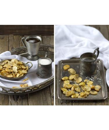 Habas Fritas Fried and Salted Broad Beans 2kg (2 x 1kg Bags) - Buy Online on SooperMarket.com