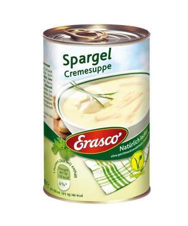 Erasco Asparagus Cream Soup pack of 3 (3 x 390 ml can)